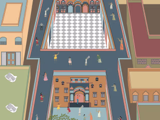 Quaint space on Behance
