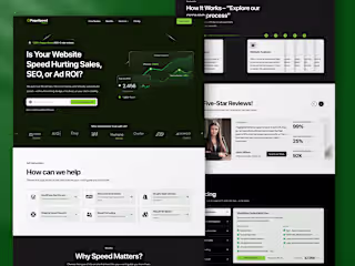 Agency Website Revamp : UI/UX Design + Custom Illustration