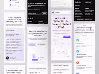 Workflow Automation SaaS - Mobile Design | Mobile App