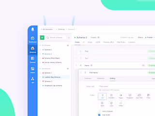 Squidex - Product Design (UX & UI) for a Headless CMS