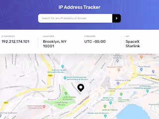 IP Address Tracker App