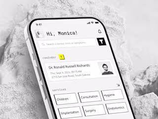 Doctor Appointment: UX/UI Design | Medical App Design