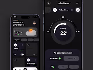 SmartHome Mobile App for iOS