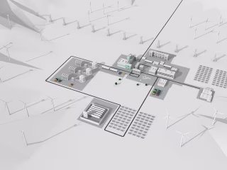Micro Grid Motion Design for Landing Page