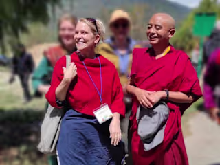 Buddhist Teaching Event in Kathmandu
