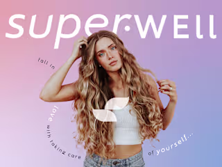 SUPERWELL - Supplement Visual Identity