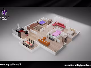 3D Portfolio on Behance