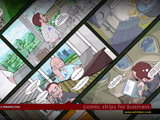 BUSINESS COMIC STRIP SERVICES