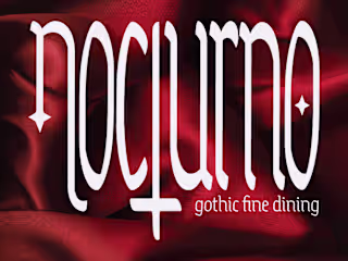 nocturno - a gothic-themed fine dining experience