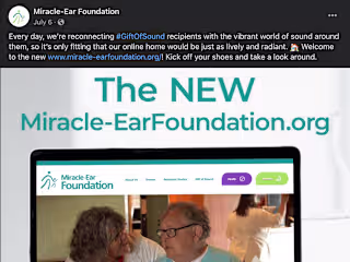 Miracle-Ear Foundation Website