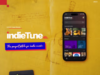 IndieTune | App UI/UX Design.