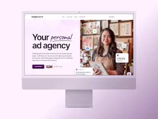 Framer Landing Page Development
