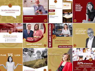 Social Media Visuals - McIntosh & Associates