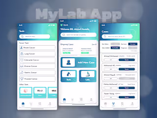 MyLab App - Figma UI UX Design