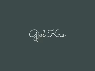 Gjol Kro - Restaurant website