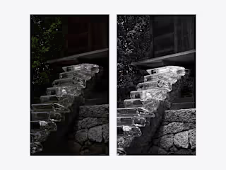 Photography editing of japanese contemporary architecture