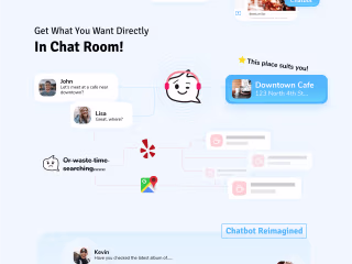 2019 ChipChat Instant Messenger App UI Design