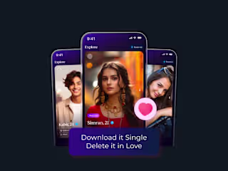 Vinita - UX and UI design consultation for dating app 