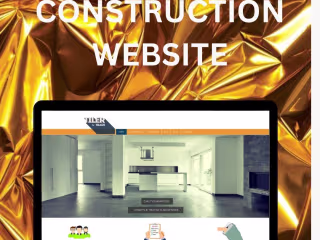 Construction Website With SEO Optimization 