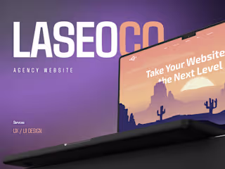 Marketing Agency Website UX/UI Design