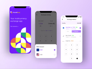 Designing a currency exchange & top-up platform