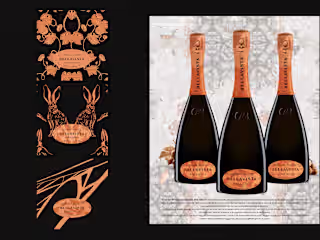 Personalized Labels for Bellavista Wine