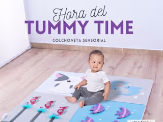 Engaging Social Media Campaign for "Colchoneta Tummy Time"