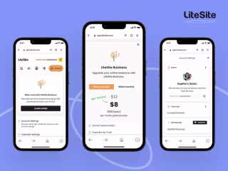 LiteSite: Marketing tool for small businesses
