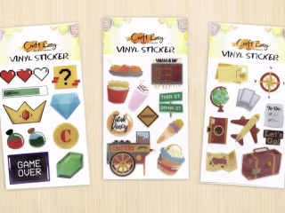 🎨 Craft Easy Stickers! | Illustrations