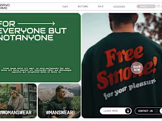 E-commerce website for your brand to stand out from the crowed 