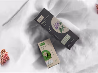 Nature's Bliss skincare brand identity design :: Behance