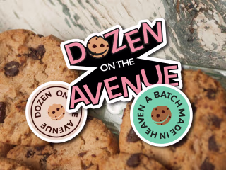 Dozen on the Avenue - Brand Design for a Cookie Shop