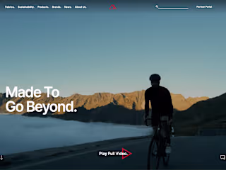 Polartec Web Design