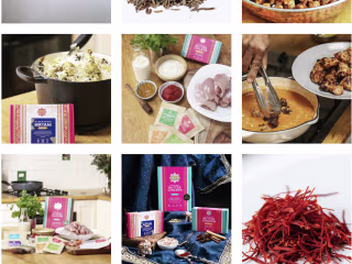 Content Writing & Art Curation for Spicecraft Cooking Kits 
