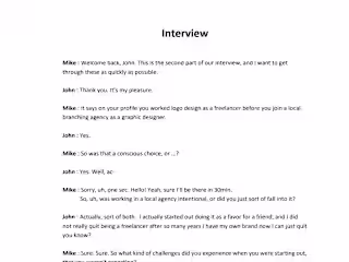 Interview Transcription