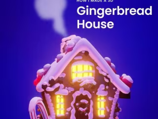 Making a 3D Gingerbread House