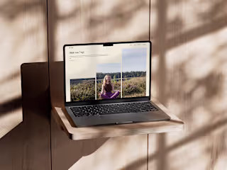 Freelance Yoga website