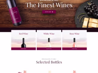 One Page Fully Custom Website