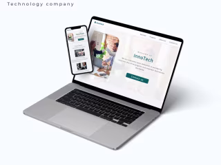 InnoTech - Responsive website for Technology company
