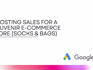Boosting Sales For A Souvenir E-Commerce Store (Socks & Bags)