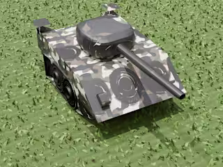 Tank 3D model