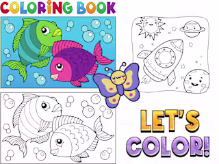 My Coloring Book Illustration Journey