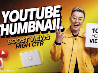 Professional YouTube Thumbnails for Boosting CTR