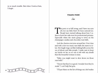 Formatted Hollywood Themed Book