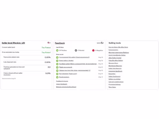 eBay account management with complete setup