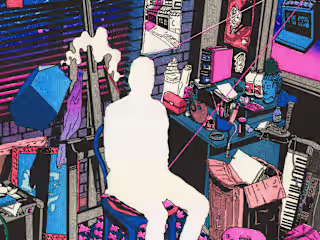 Risograph Printed Poster