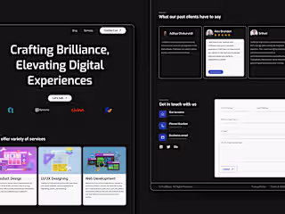 CraftBase - Digital Agency Landing Page