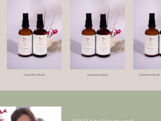 Nessara By Nicky Landing Page Redesign on Behance