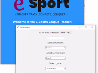 Tournament Management System