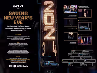 Kia "Saving New Year’s Eve" - Copywriting + Creative Direction